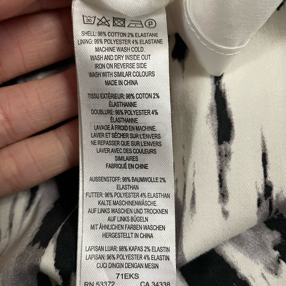 French Connection Black and White dress - Picture 16 of 16